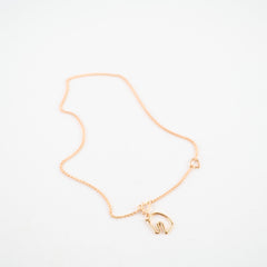 Hermes Tonnerre Collier PM Creme Fashion Necklace