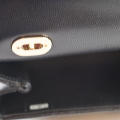 Chanel Retro Twist Black Caviar Microchip