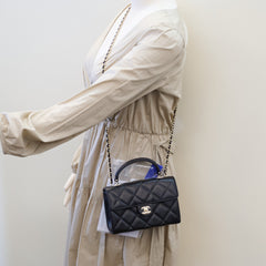 Chanel Retro Twist Black Caviar Microchip