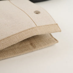 Saint Laurent Saint Laurent Rive Gauche Canvas tote Ivory