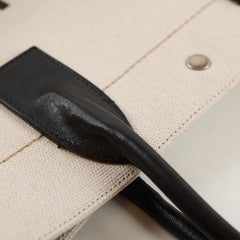 Saint Laurent Saint Laurent Rive Gauche Canvas tote Ivory