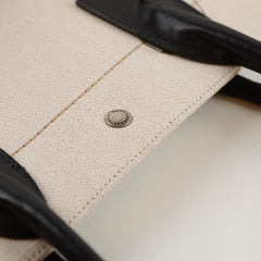 Saint Laurent Saint Laurent Rive Gauche Canvas tote Ivory