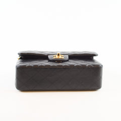 Chanel Small Double Classic Flap Lambskin Black