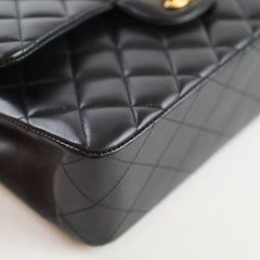 Chanel Small Double Classic Flap Lambskin Black