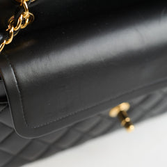 Chanel Small Double Classic Flap Lambskin Black