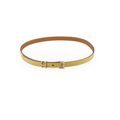 Hermes Pop H Belt Yellow Size 75