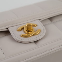 Chanel Mini  Chocolate Bar Flap Calfskin Microchipped