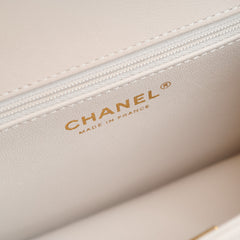 Chanel Mini  Chocolate Bar Flap Calfskin Microchipped