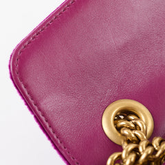 Gucci Marmont Purple Velvet Medium