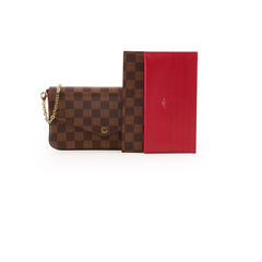 Louis Vuitton Pochette Felicie Damier Ebene 9.3/10