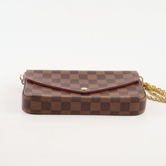 Louis Vuitton Pochette Felicie Damier Ebene 9.3/10