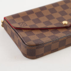 Louis Vuitton Pochette Felicie Damier Ebene 9.3/10