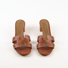 Hermes Oasis Sandals Gold Size 35