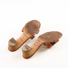 Hermes Oasis Sandals Gold Size 35