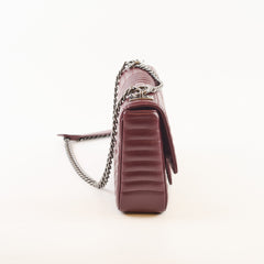 Prada Diagramme Burgundy