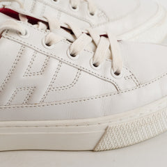 Hermès Deep Leather Sneakers White - Z stamp (2025)