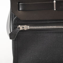 Hermes Mini Herbag Black 20 Laque K Stamp