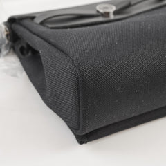Hermes Mini Herbag Black 20 Laque K Stamp