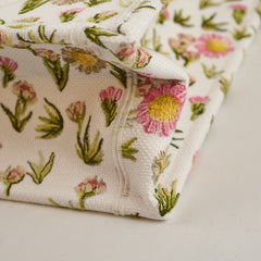 Christian Dior Small Book Tote Flowers Pink