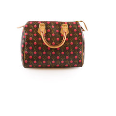 Louis Vuitton x Takashi Murakami Cherry Speedy 25 Monogram