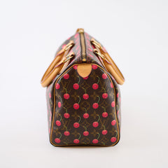 Louis Vuitton x Takashi Murakami Cherry Speedy 25 Monogram