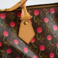 Louis Vuitton x Takashi Murakami Cherry Speedy 25 Monogram