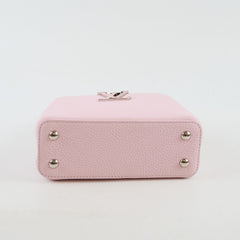 Louis Vuitton Capucine Mini Baby Pink Ostrich and Taurillon Leather