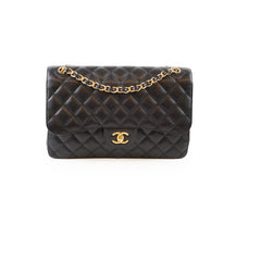 Chanel Classic Double Flap Jumbo Caviar Black GHW