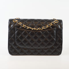 Chanel Classic Double Flap Jumbo Caviar Black GHW