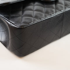 Chanel Classic Double Flap Jumbo Caviar Black GHW