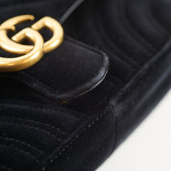 Gucci Marmont Velvet Black