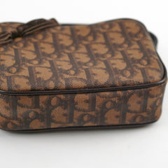 Christian Dior Oblique Mini Brown Pouch 2005