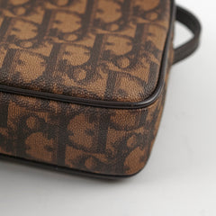 Christian Dior Oblique Mini Brown Pouch 2005