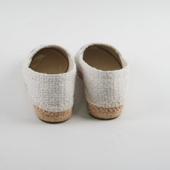 Chanel Espadrilles White Size 38