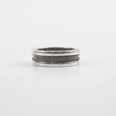 Bvlgari Save The Children Ring Silver Size 54