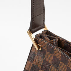 Louis Vuitton Aubagne Shoulder Bag Damier Ebene