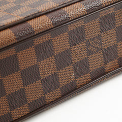 Louis Vuitton Aubagne Shoulder Bag Damier Ebene