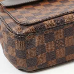 Louis Vuitton Aubagne Shoulder Bag Damier Ebene