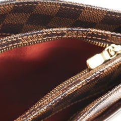 Louis Vuitton Aubagne Shoulder Bag Damier Ebene