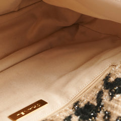 Chanel 19 Maxi Tweed Bag Beige/Black 28 Series