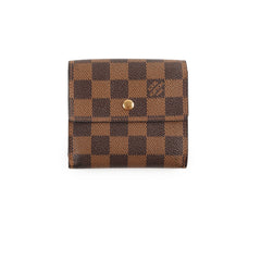 Louis Vuitton Bi-Fold Wallet Damier Ebene