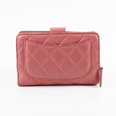 Chanel Compact Wallet Pink