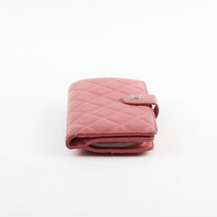 Chanel Compact Wallet Pink