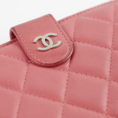 Chanel Compact Wallet Pink