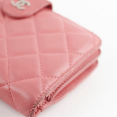 Chanel Compact Wallet Pink