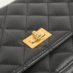 Chanel Reissue 2.55 Wallet on Chain Caviar Leather