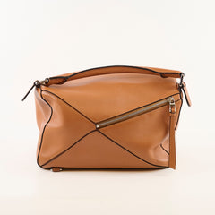 Loewe Medium Puzzle Tan Bag