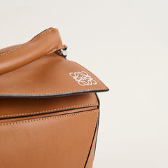 Loewe Medium Puzzle Tan Bag