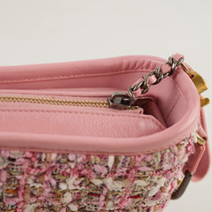 Chanel Gabrielle Small Pink Tweed