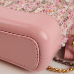 Chanel Gabrielle Small Pink Tweed